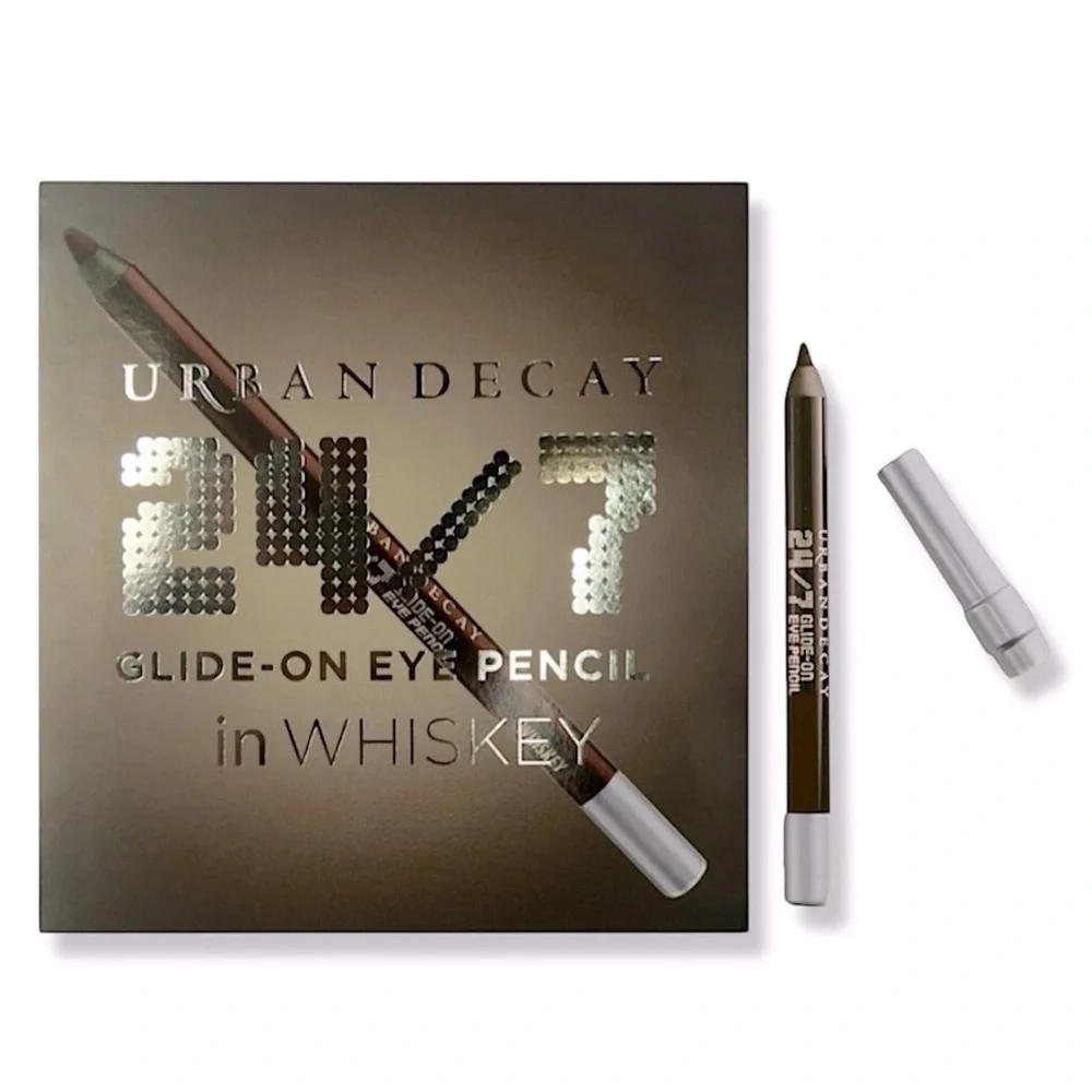 4/$30 Sale💫Urban Decay 24/7 Glide On Eyeliner Pencil Whiskey Brown Mini Size